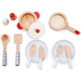Hape Cook & Serve Kitchen and Food Set 13pcs - Colorland Toys